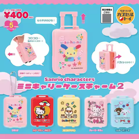 Benelic Usahana Volume Two Usahana Corocorokuririn Charmmy Kitty Sugarbunnies Mini Suitcase Gashapon