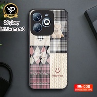HP Md01 hardcase Glossy INFINIX SMART 8 SPARK 20C HOT 40i HOT 40 HOT 40 HOT 40 PRO Latest 2d Glossy 