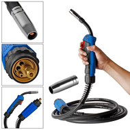 MB15 Welding Torch MIG/CO2 Euro Connection Kit FULL SET. Welding Gun Kimpalan