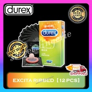 Durex Condom Excita Ribbed 12PCS Kondom Durex Tahan Lama Real Feel Long Lasting Climax Sek Lelaki Ko