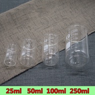 Pyrex Beaker Lab Glassware Round Flask Borosilicate Glass Flat Bottom For Scientific Experiment 25 5