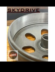 SKYDRIVE 125 CARB/HAYATE  CLUTCH BELL WITH GROOVE/REGROOVE