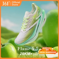 【361 Degrees】Flame 4.5 | Men and Women Carbon Plated Marathon Running Shoes Professional Anti-Slip C