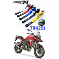 Brake Clutch Lever Set Adjustable Project79 Benelli TRK251 Accessories Motor System Motorcycles Part