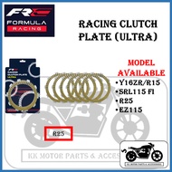 FRC FORMULA RACING CLUTCH PLATE (ULTRA) YAMAHA Y16ZR/R15 / SRL115 FI / R25 / EZ115