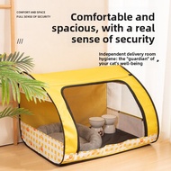 Cat Delivery Room Cat Litter Closed Cat Tent Foldable Kitten Delivery Room