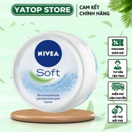 Nivea Soft Russian Moisturizing Cream for Skin Whitening and Softening 200ml