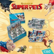 台灣代購🍄中衛 CSD 超寵聯盟 成人口罩 兒童口罩 Super Pets DC League of Super-Pets 親子口罩 小臉口罩