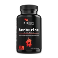 Berberine Advanced Plus with 1200mg Berberine - 100mg Ceylon Cinnamon and 100mg Green Tea Extract - 
