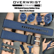 สายนาฬิการุ่น FKM Hybrid Canvas Rubber Strap