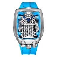 OBL Bugatti Engine Watch Male V16 Mechanical Watch Male Unique Wrist Watch High-End Brand Boy Watch 
