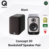 Q Acoustics รุ่น CONECPT 30  Speaker / Gloss black  / Gloss White  ลำโพงโฮมเธียเตอร์