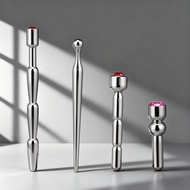 Male Urethral Blocking Stainless Steel Horse Eye Stick Urethral Expander Stainless Steel Metal Horse