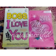 Novel Boss I Love You dan Novel Uda & Dara (Novel Melayu Sealed / Baru) ‼️