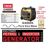 Tokai GI4000S (3,800-watt) Portable Inverter Silent Generator