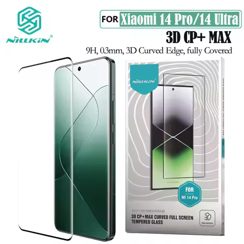 For Xiaomi Mi 14 Ultra Tempered Glass Nillkin 3D CP+Max Anti-Explosion Full Coverage Screen Protecto