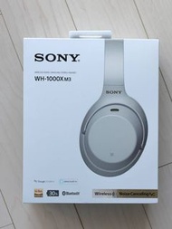 SONY 無線降噪立體聲耳機 WH-1000XM3(S) 白金銀