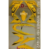 RS150 (V1)(V2) HLD COVERSET - Winner (6) [ Yellow ]