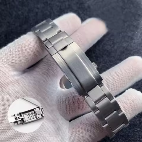 Stainless teel 904L watchband For Rolex Daytona Oyster 21mm 20mm Perpetual Submariner for Seiko NH35