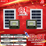 ซื้อ1แถม1 JD ไฟโซล่าเซลล์ ไฟโซล่าเซล 3000W 5000W โซลาร์เซลล์ ไฟโซล่าเซลล์ Solar Light ไฟพลังงานแสงอาทิตย์ ไฟ LED ไฟแสงอ โคมไฟพลังงานแสงอาทิตย์