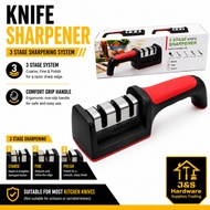 3 Stage Knives Sharpening Tool. Portable Kitchen Knife Accessories Sharpeners. Manual Kitchen Tools