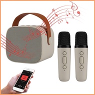 Mini Karaoke Machine Mini Portable Karaoke Machine Microphone Speaker Set for Singing Machine Fun Karaoke Speaker kiasg kiasg