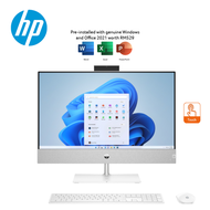 HP Pavilion 24-CA2000D 23.8" Touch FHD All-In-One Desktop PC Snowflake White (I5-13400T,8GB,512GB SSD,Intel, W11,HS21)