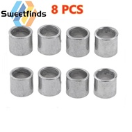 【SWTF】4/8 pcs 10mm LONG ALLOY BEARING SPACER FOR SCOOTER or SKATEBOARD WHEELS 8mm ID