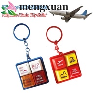 MENGXUAN EGPWS Warning Simulator, 737 Airbus Highly Simulated Pilot Keychain, Collection Aircraft Ro