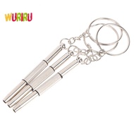 [Eighth] 1pc 3 In 1 Repair Kit Tools Portable Stainless Steel Keychain Screwdriver [Preferred]