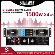 SHALANRA P9800S-4PW 1500W 8 ohm x4 channel high power audio amplifier professional class D amplifier