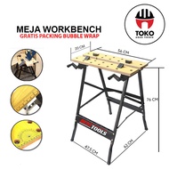 KAYU Work Bench / Workbench Portable Wooden Workbench / Folding Workbench