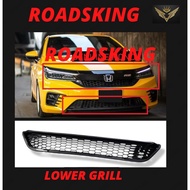 HONDA CITY GN2 HATCHBACK RS BODYKIT PIANO BLACK CARBON BUMPER FRONT LOWER GRILL