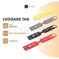 Simple Luggage Tag Accessories Baggage Suitcase Tag Travel Luggage Name Tag Luggage Label Tag Bagasi