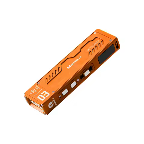 Lumintop EDC flashlight rechargeable flashlight Multi function /RGB/UV /Main LED Magnetic Control fl