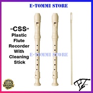 CSS FLUTE / RECORDER WITH CLEANING STICK