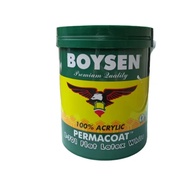 BOYSEN Permacoat Flat Latex White 1L flat latex paint white