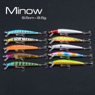 Lure Minow Fishing Lure MI041 7.5cm 2.5g ABS Hard Plastic Blade 3 Target adcvb8888