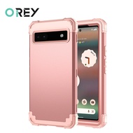 Silicone Hard PC Protective Cover for Google Pixel 6A 5A 4A 3A XL 5G Anti-Fall Case for Google Pixel 7 6 5 4 3 Pro XL Cover