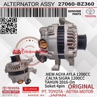 ALTERNATOR ASSY DINAMO DINAMU CAS AMPER AMPERE CALYA SIGRA AGYA AYLA 1.2 1200CC