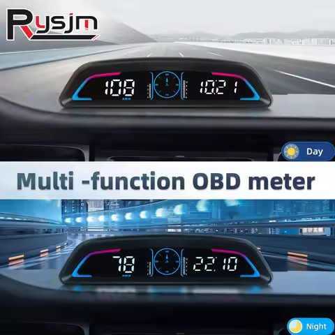 Smart Digital Meter HUD B3 obd2 display Multifunction Speedometer Tachometer RPM Water Temp Volt Fue