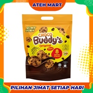 MIAOW MIAOW Choco Buddy's Mini Original Chocolate Chip Cookies Biskut Chip Coklat 26gx8s HALAL
