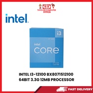 INTEL I3-12100 BX8071512100 64 BIT 3.3G 12MB PROCESSOR