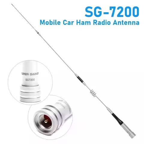 Diamond SG-7200 Mobile Car Ham Radio Antenna 144/430MHz Dual Band Antenna 150W 3.2/5.7dB PL259 Conne