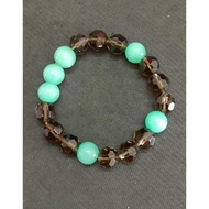 8mm/10mm Austria Crystal Faceted Glass Beads Bracelet