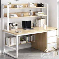 🩵CF109 儲物櫃電腦枱 Office Desk w/ Drawers〖🚚Free Shipping包送貨〗辦公桌 Desk 儲物可收納櫃枱 Computer Desk 寫字桌 學習桌 Workbe