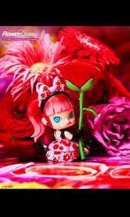 🌹Pop Mart 盲盒 Molly x 蜷川實花 Flower Dreaming 花. 瞬間幻象 Red Rose Fiery Heart 紅薔薇小惡魔 Molly 玫瑰花🌹 現貨 情人節 禮物