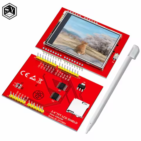 1PCS LCD module TFT for arduino touch screen 2.4 inch TFT LCD screen for UNO R3 Board and support me