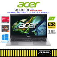 Acer Aspire 3 A315-44P-R83V - AMD Ryzen 7 5700U (8C) - AMD Radeon Graphics - 16GB RAM - 512GB SSD (1Yr Acer Warranty)