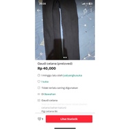 Gaudi pants (preloved)